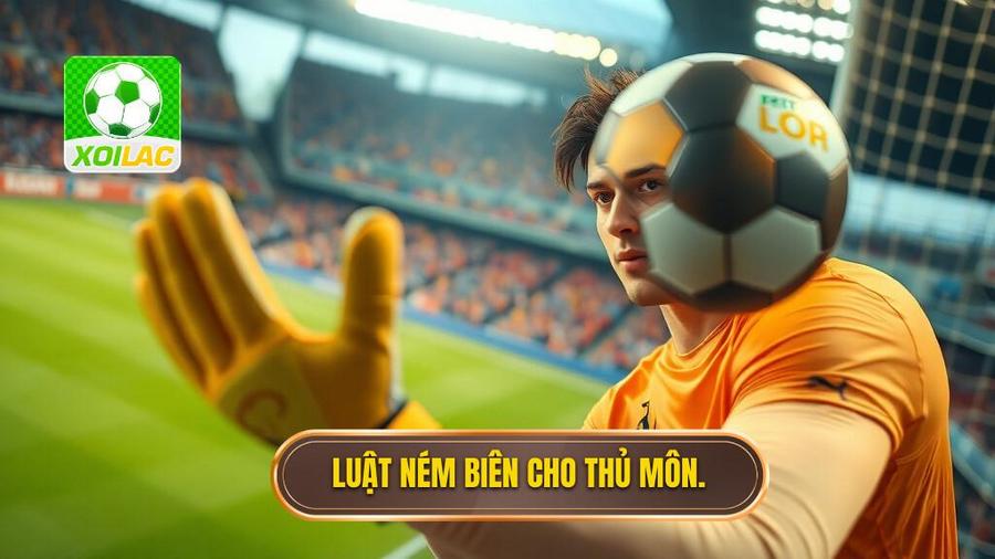 1. Luật ném biên cho thủ môn.