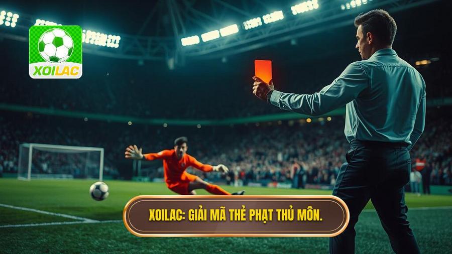 XOILAC_ Giải mã thẻ phạt thủ môn.