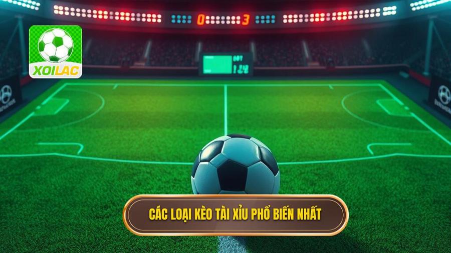 Các loại kèo tài xỉu phổ biến nhất