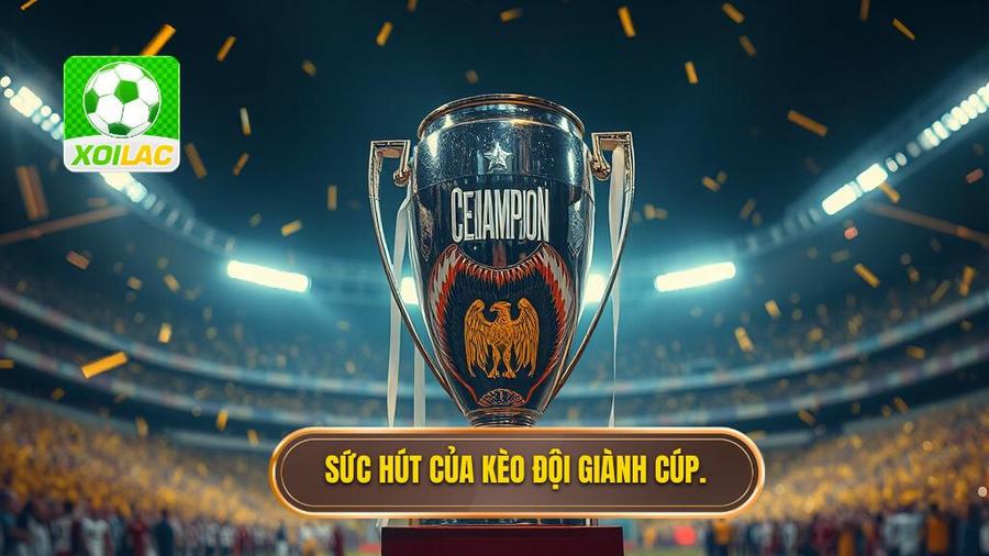 Sức hút của kèo đội giành cúp