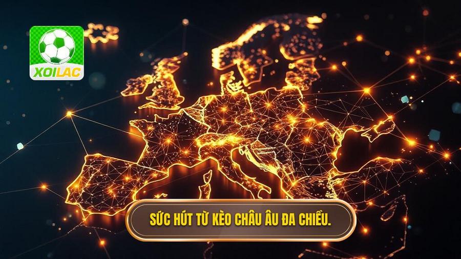 Sức hút từ kèo Châu Âu đa chiều