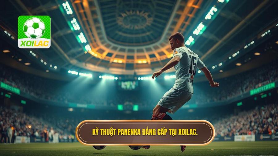 Kỹ thuật Panenka đẳng cấp tại XOILAC