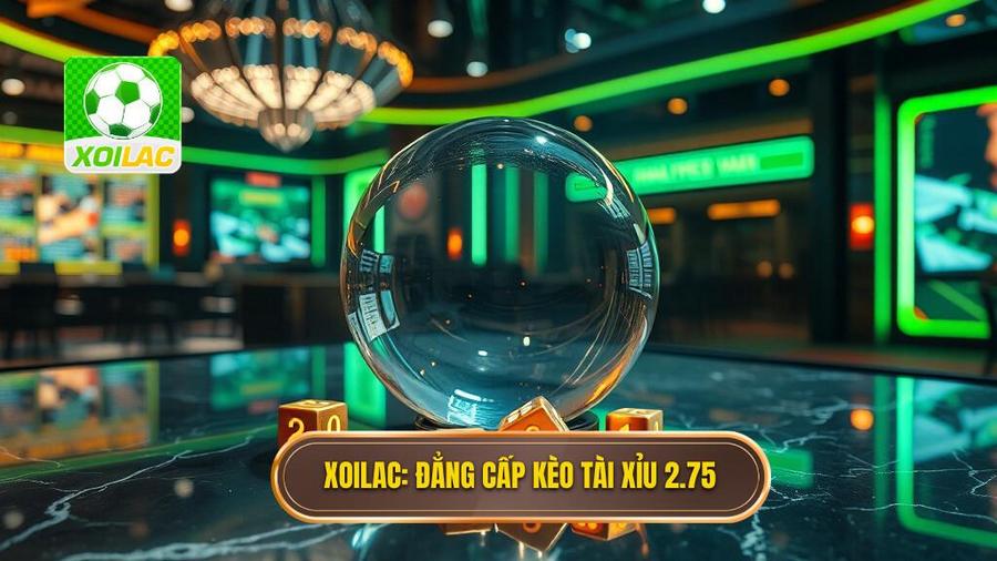 XOILAC_ Đẳng cấp kèo tài xỉu 2.75