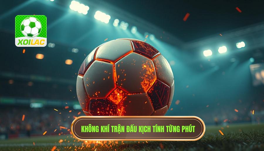 Không khí trận đấu kịch tính từng phút