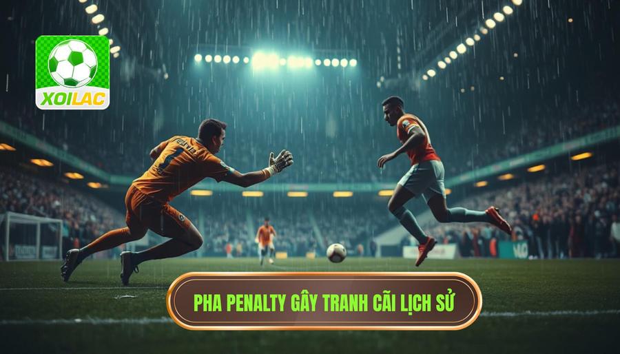 Pha penalty gây tranh cãi lịch sử