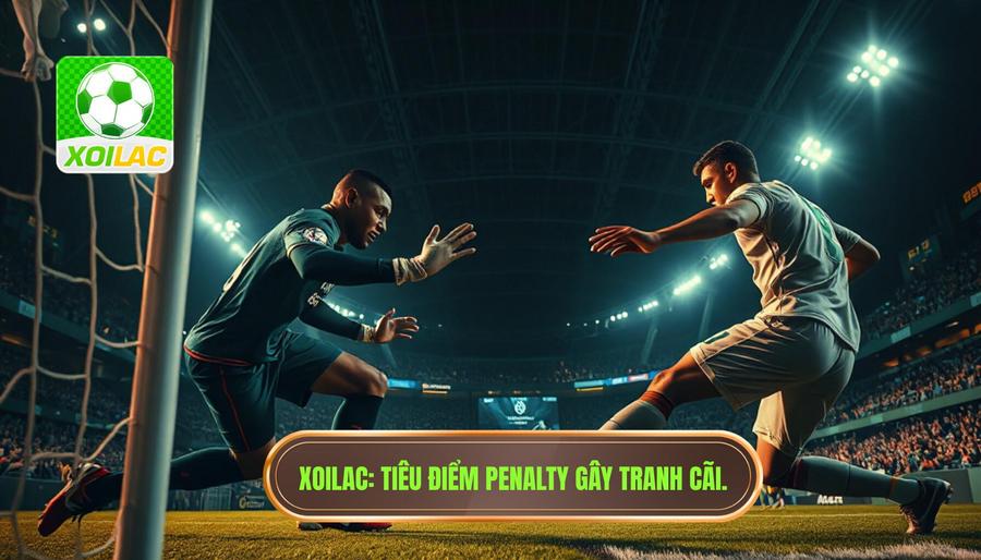 XOILAC_ Tiêu điểm penalty gây tranh cãi