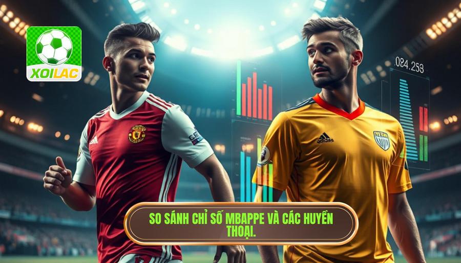 So sánh các chỉ số: Mbappe và các huyền thoại ở cùng độ tuổi