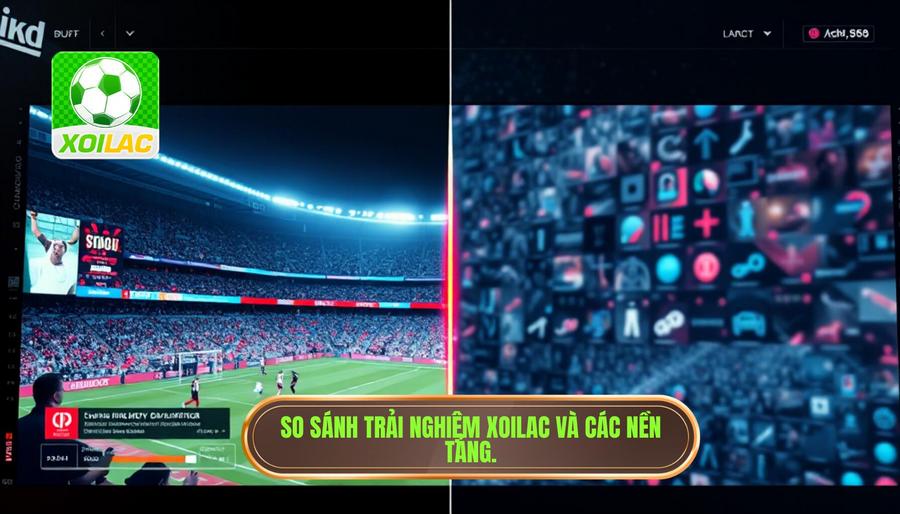 Bảng so sánh trải nghiệm tại Xoilac và các nền tảng khác Bảng so sánh trải nghiệm tại Xoilac và các nền tảng khác